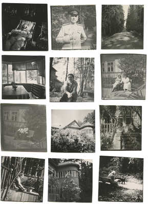 Двадцать девять фотографий с дачи В.Г. Лидина (интерьеры, экстерьеры, участок) Переделкино, улица Серафимовича, дача 14